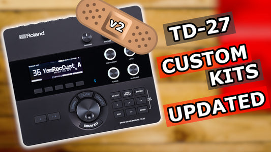 Roland TD-27 Software Version 2.00 Compatibility