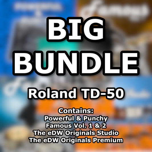 The eDW BIG BUNDLE TD-50