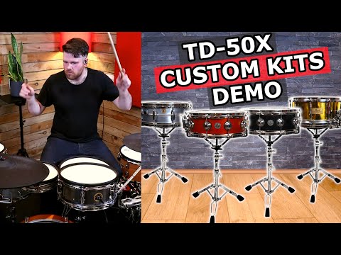 Slated Room Collection TD-50X Video Demo on YouTube