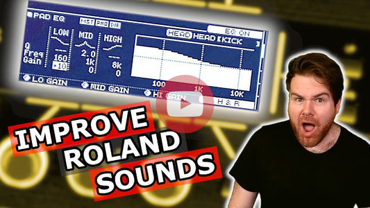 Pad EQ | How To Make Roland Drums Sound Better