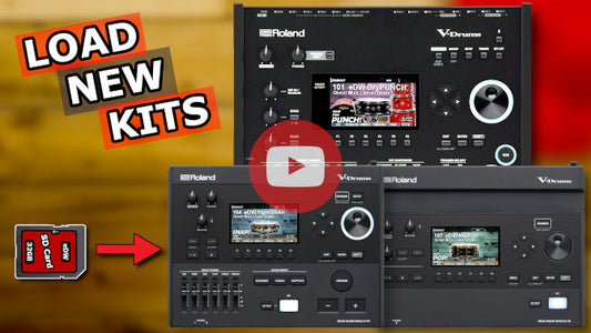 How To Load Custom Kits via SD Card | Roland V71, V51 & V31 modules
