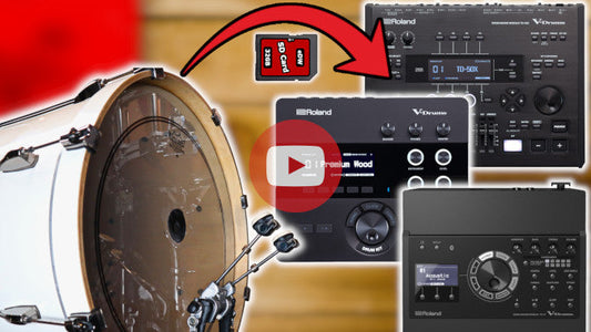 How To Load Samples | Roland TD-50X, TD-27, TD-17