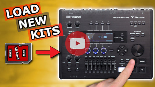 How To Load Custom Kits | Roland TD-50X, TD-27, TD-17