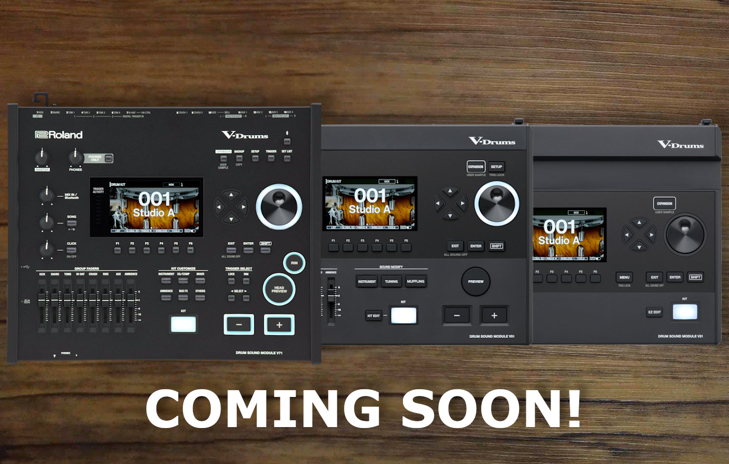 Roland V71, V51 & V31 Kits