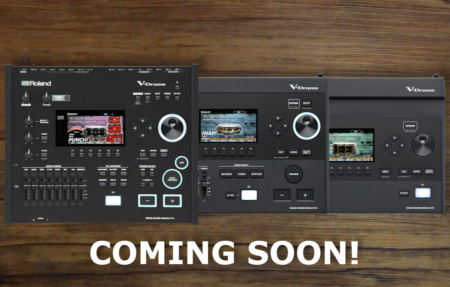 Roland V71, V51 & V31 Kits