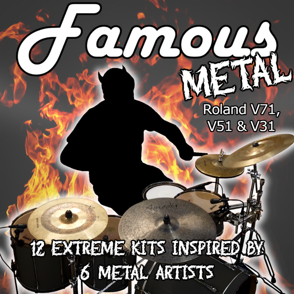 Famous: METAL | Roland V71 V51 & V31