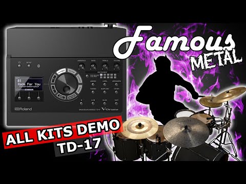 Famous: METAL Roland TD-17 Expansion Video Demo on YouTube