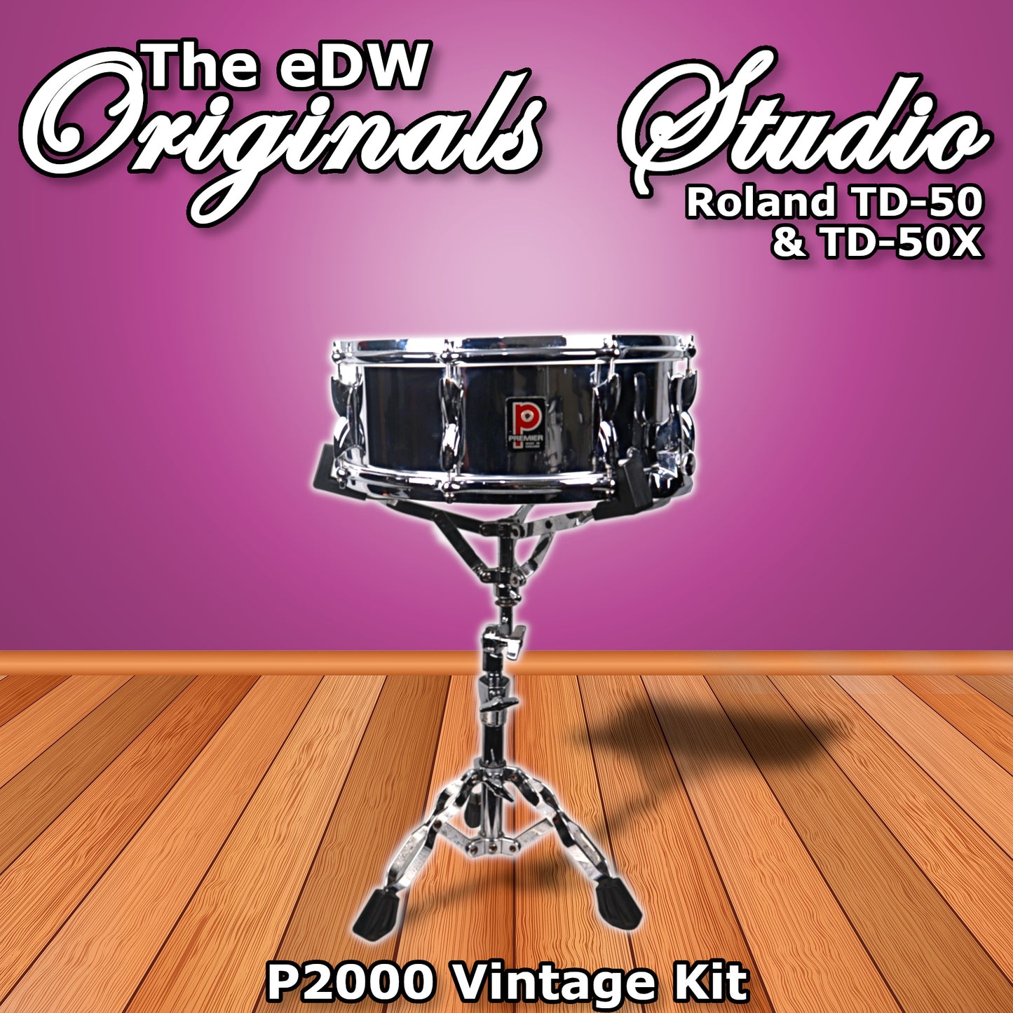 P2000 Vintage | Roland TD-50X & TD-50