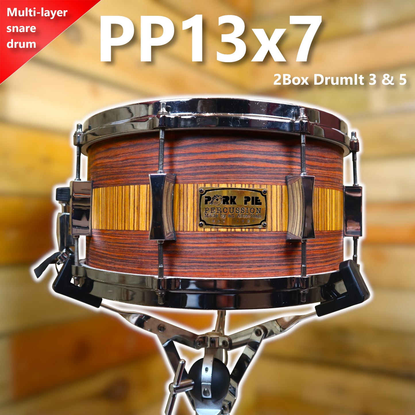 PP13x7 Snare | 2Box DrumIt 3 & 5