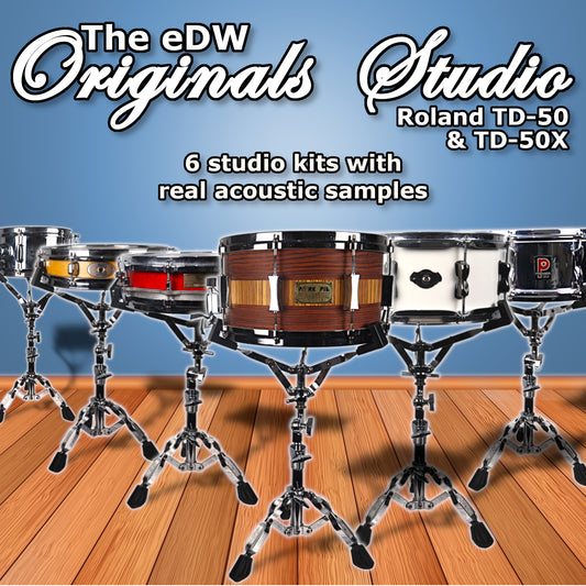 The eDW Originals Studio | Roland TD-50X & TD-50