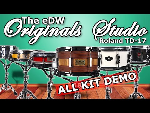 The eDW Originals Studio TD-17 Expansion Demo Video on YouTube