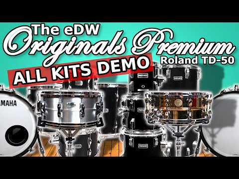 The eDW Originals Premium TD-50 Expansion Video Demo on YouTube