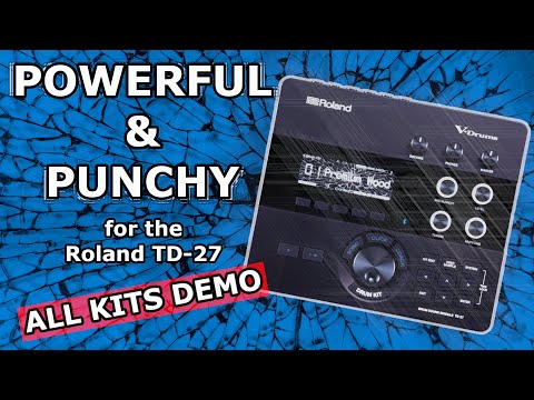 POWERFUL & PUNCHY Roland TD-27 Expansion Video Demo on YouTube