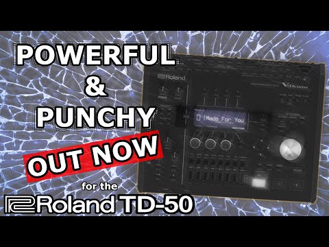 POWERFUL & PUNCHY Roland TD-50 Expansion Video Demo on YouTube