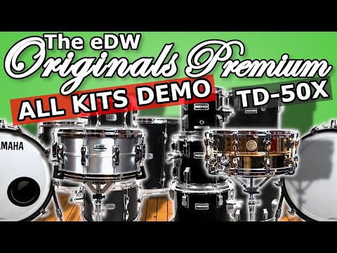 The eDW Originals Premium TD-50X Expansion Video Demo on YouTube