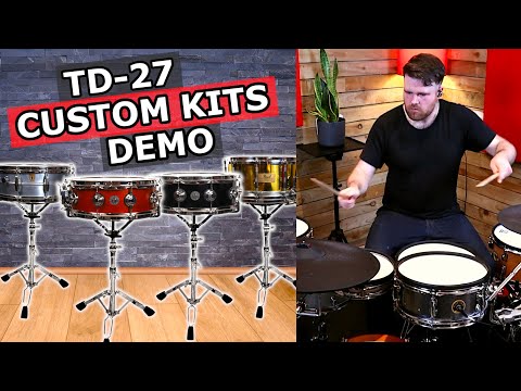 Slated Room Collection TD-27 Video Demo on YouTube