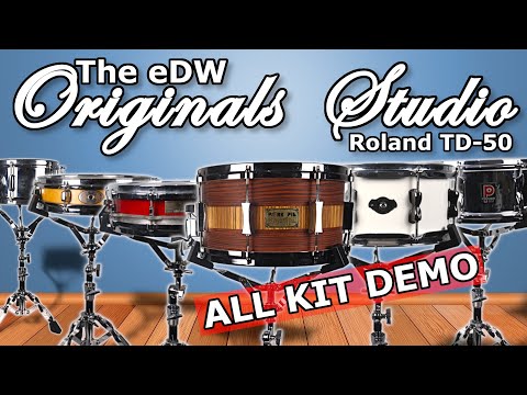The eDW Originals Studio TD-50 Expansion Video Demo on YouTube