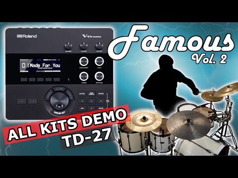 Famous Vol. 2 TD-27 Expansion Video Demo on YouTube